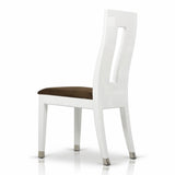 Thor Modern White Glossy Dining Chair