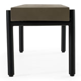 Timlin Modern Concrete & Metal Bench
