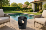 Tracy Modern Black End Table