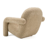 Trevor Modern Tan Fabric Accent Chair