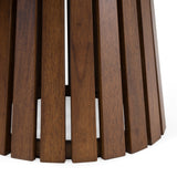 Truman Mid-Century Modern Walnut Extendable Dining Table + 6 Chairs Set