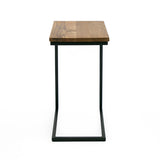 Turner Modern Aged Oak End Table