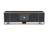 Cartier Modern Black & Rosegold TV Stand