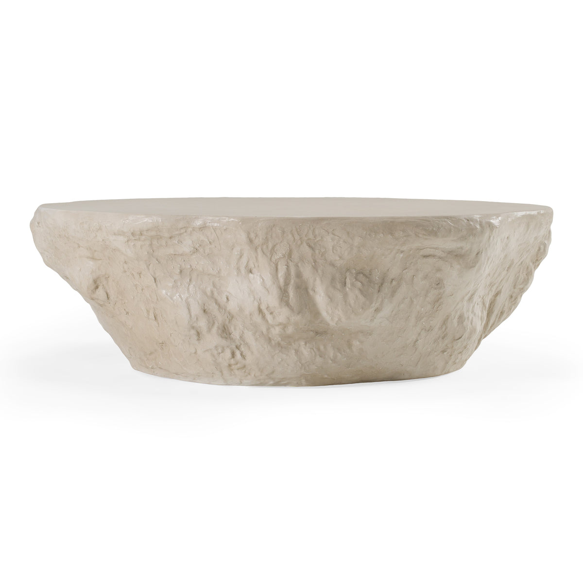 Tyrel Modern Beige Concrete Coffee Table