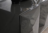Vanguard Modern Dark Grey High Gloss Buffet