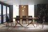 Utah Modern Walnut Rectangular Dining Table