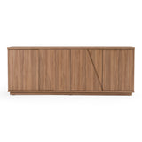 Victoria Italian Modern Walnut Caracalla Buffet