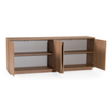 Victoria Italian Modern Walnut Caracalla Buffet