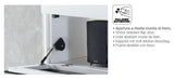 VR275 Verona White TV Entertainment System Made In Italy