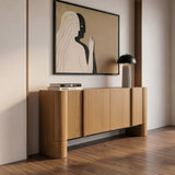 Walbrook Modern White Oak Buffet