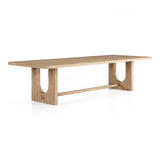 Walz Modern Natural Oak Rectangular Dining Table