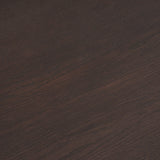 Walz Modern Brown Oak Rectangular Dining Table