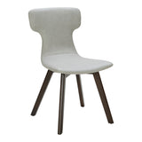 Zach Modern Grey Eco-Leather Dining Chair (Set of 2)