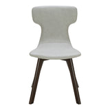 Zach Modern Grey Eco-Leather Dining Chair (Set of 2)