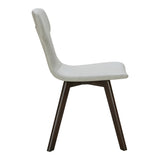 Zach Modern Grey Eco-Leather Dining Chair (Set of 2)