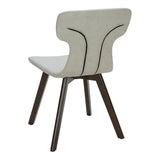 Zach Modern Grey Eco-Leather Dining Chair (Set of 2)